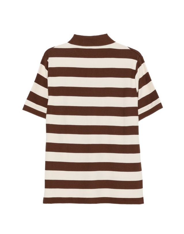 아이스크림 [해외직구] 아이스크림 스트라이프 코튼 티셔츠 ICPO26356BROWN/ECRUSTRIPE B0712326161 착용컷