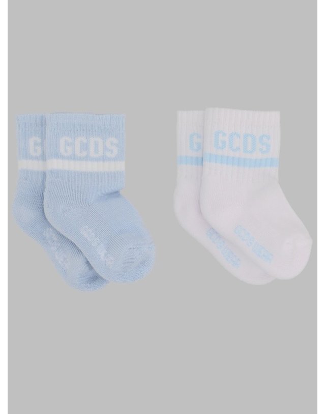 지씨디에스 [해외직구] 22 S/S GCDS 양말 (KIDS 상품) GUX005B_LHE2580213 B0042189137 착용컷
