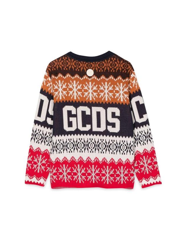 지씨디에스 [해외직구] 22 F/W GCDS GIROCOLL (KIDS 상품) DUW006K_LHE2185337 B0041485818 착용컷