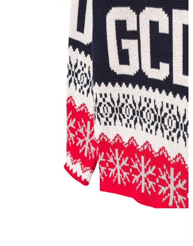 지씨디에스 [해외직구] 22 F/W GCDS GIROCOLL (KIDS 상품) DUW006K_LHE2185337 B0041485818 착용컷