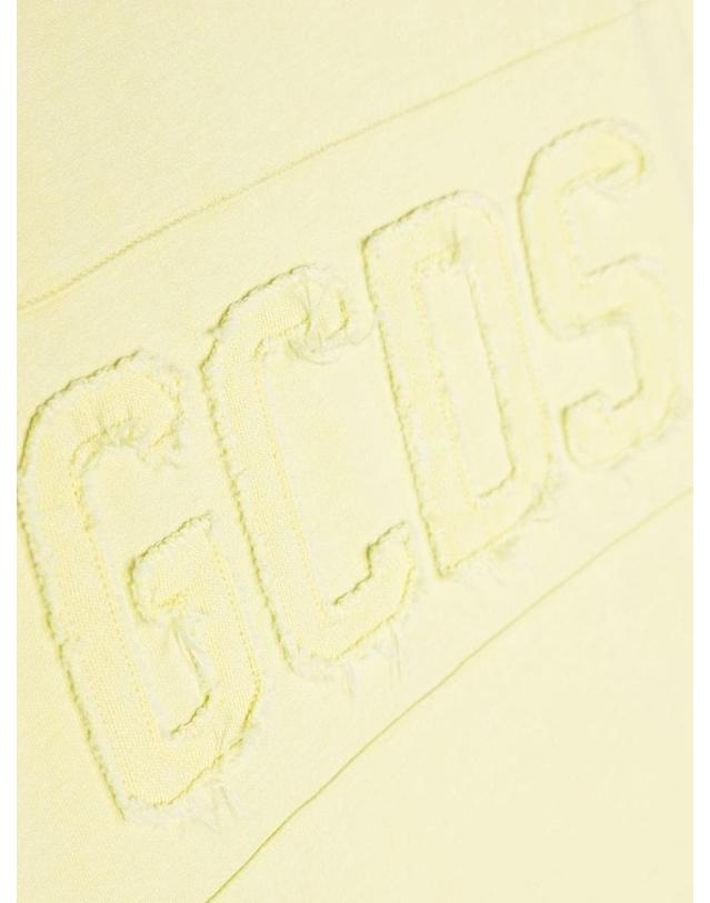 지씨디에스 [해외직구] 23 S/S GCDS 티셔츠 로고 (KIDS 상품) DMM00AK_LAC0130865 B0041487260 착용컷