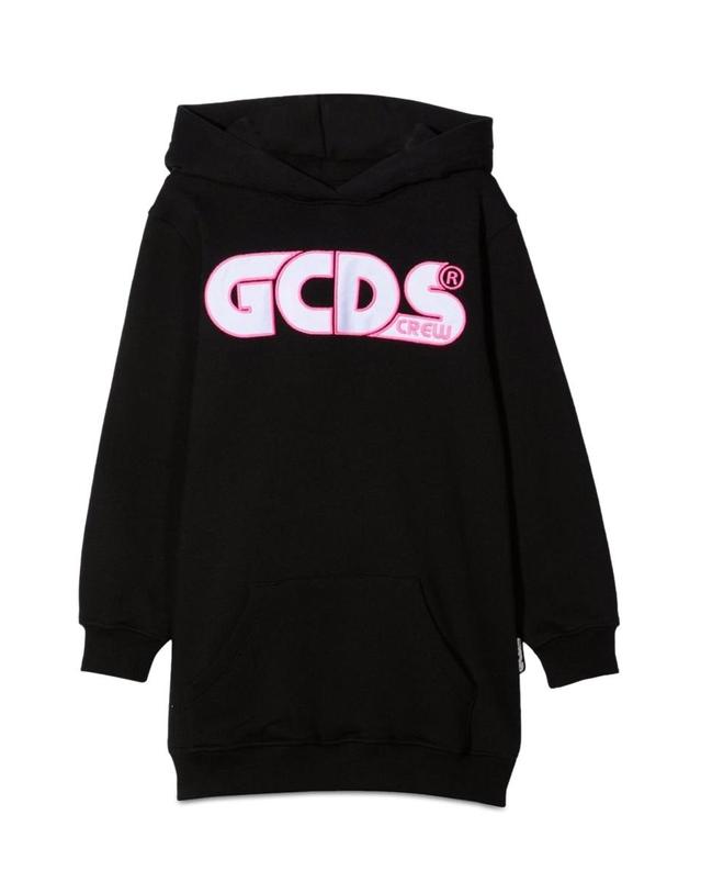 지씨디에스 [해외직구] 21 F/W GCDS 오버사이즈 후드 걸 (KIDS 상품) 028657K_110 B0041544476 착용컷