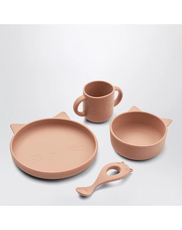 [해외직구] 26 F/W 리우드 다크 핑크 VIVI 베이비 캣 4PIECE 셋 (KIDS ) LW13061PVC-2252 B0052306747