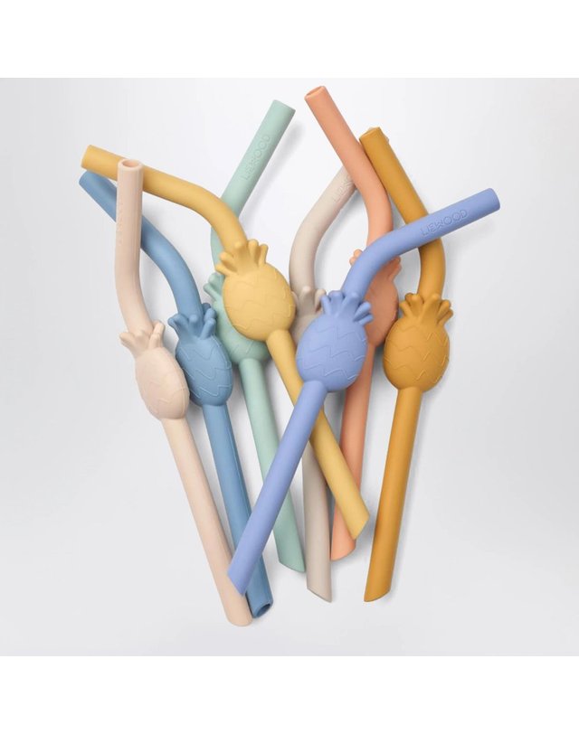 리우드 [해외직구] 26 S/S 리우드 팩 오브 에잇 COLORED CARLSON STRAWS (KIDS ) LW18868PVC-2725 B0052005316 착용컷