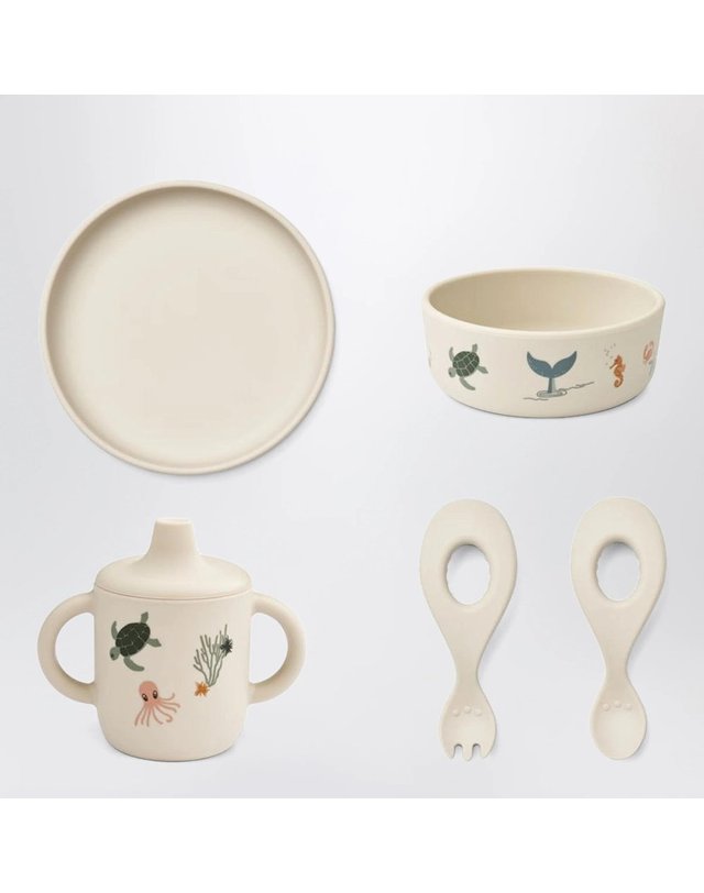리우드 [해외직구] 26 F/W 리우드 RYLE 실리콘 FEEDING 셋 (KIDS ) LW18975PVC-1032 B0052306726 착용컷
