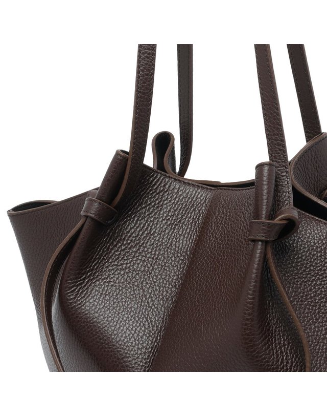 유제피 [해외직구] 26 F/W 유제피 MOCHI 숄더 백 MOCHI/PEBBLE GRAIN LEATHERL038 B0012321964 착용컷