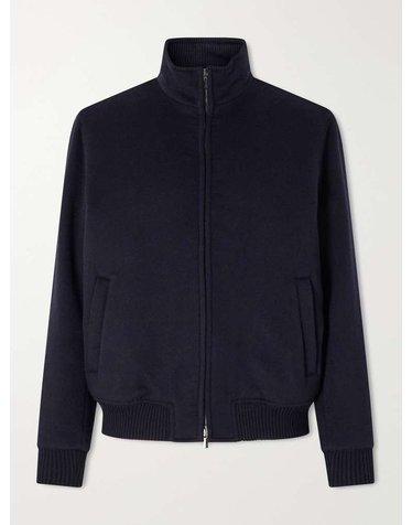 [해외직구] 톰 스위니 울 & 캐시미어블렌드 플란넬 봄버 자켓 AW23-JK17 B0082304683