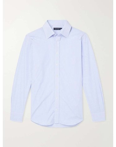 [해외직구] 톰 스위니 LECCE 스트라이프 코튼 셔츠 CON-SH10-SKB B0082314405