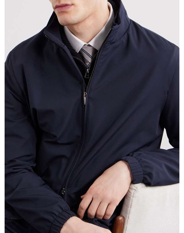 톰 스위니 [해외직구] 톰 스위니 쉘 봄버 자켓 SS26-BJK11-NVY 6033 - NYLON B0082119851 착용컷