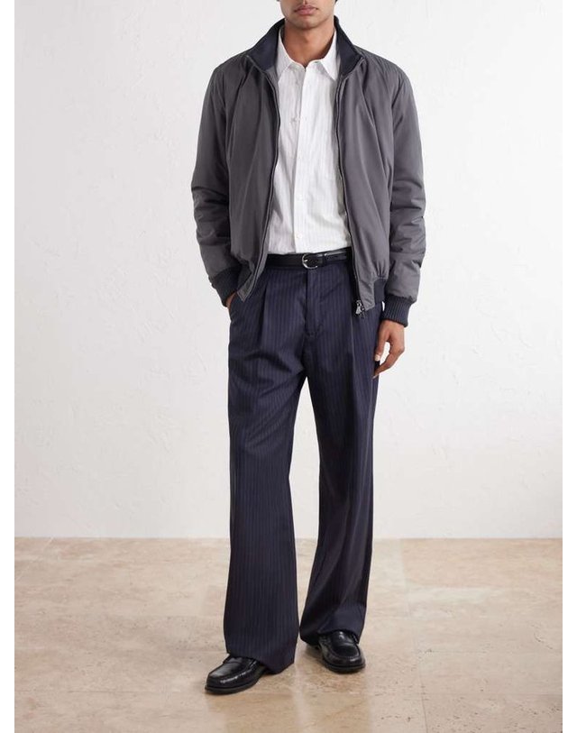 톰 스위니 [해외직구] 톰 스위니 나일론 봄버 자켓 AW24-JK12 B0082304811 착용컷
