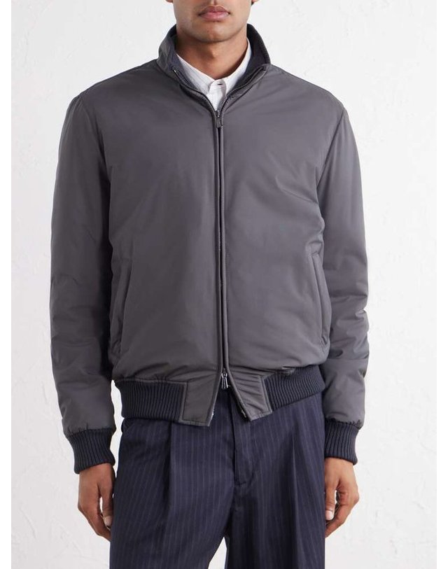 톰 스위니 [해외직구] 톰 스위니 나일론 봄버 자켓 AW24-JK12 B0082304811 착용컷