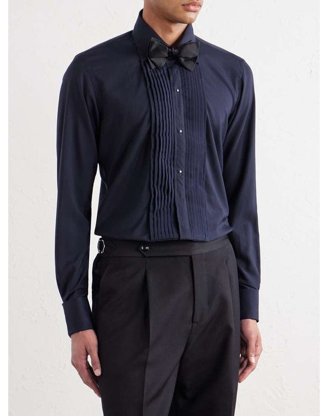 톰 스위니 [해외직구] 톰 스위니 FLY CLASSICCOLLAR 울 & 실크 셔츠 FLYF01-MIN B0082304814 착용컷