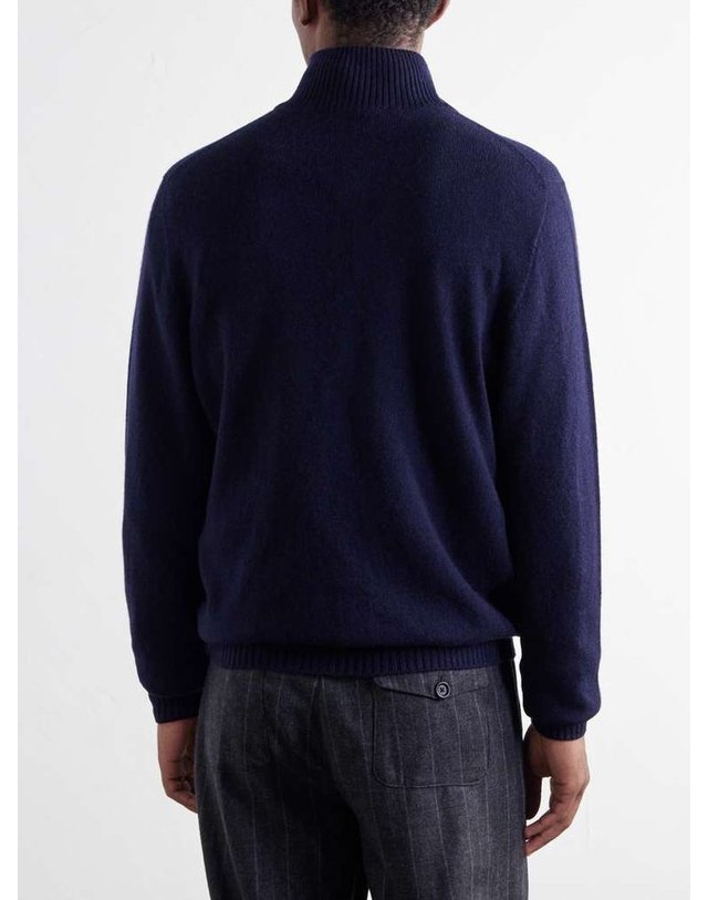 톰 스위니 [해외직구] 톰 스위니 캐시미어 하프지퍼 스웨터 AW25-SW19A B0082316515 착용컷