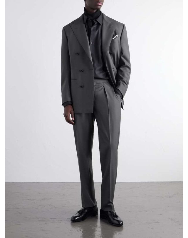 톰 스위니 [해외직구] 톰 스위니 더블브레스티드 울 수트 자켓 AW26-DB_SU06JK-GRY B0082507000 착용컷