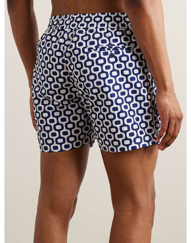 프레스코볼 카리오카 [해외직구] 프레스코볼 카리오카 슬림핏 숏 프린트 리사이클 SWIMSHORTS 1008 B0080395756 착용컷