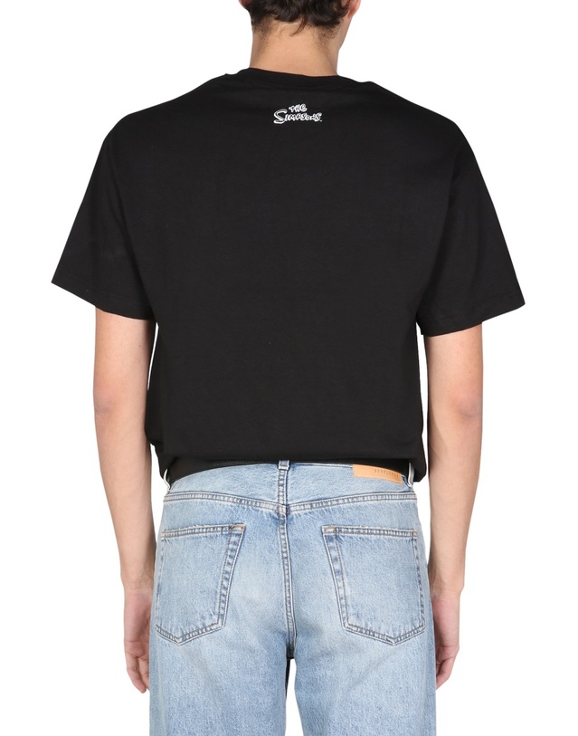 차이나타운마켓 [해외직구] 21 F/W 차이나타운 마켓 COWABUNGA 티셔츠 CTM1990345_BLACK B0040173422 착용컷