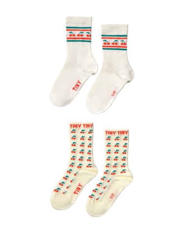 [해외직구] 26 S/S 타이니코튼 체리 양말 (KIDS 상품) 535K_T16 B0041938499