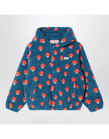[해외직구] 26 F/W 타이니코튼 블루 후리스 자켓 WITH MUSHROOM 패턴 (KIDS ) AW26-234PL-R18 B0052315211