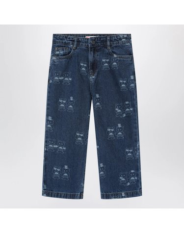 [해외직구] 26 F/W 타이니코튼 다크 블루 진 WITH 베어 프린트 (KIDS ) AW26-195DE-U14 B0052315214