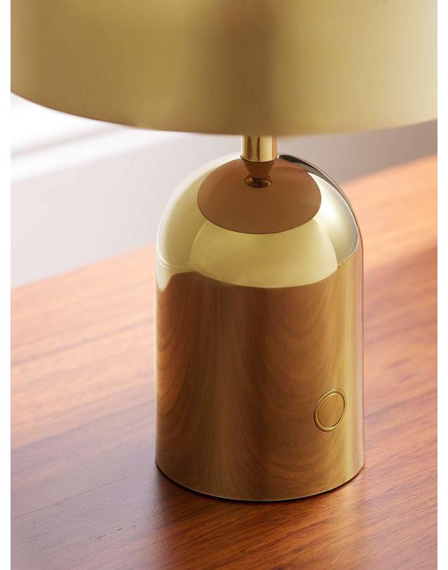 톰딕슨 [해외직구] 톰딕슨 BELL PORTABLE 골드톤 LED 램프 BEPO01GOUN B0080610041 착용컷