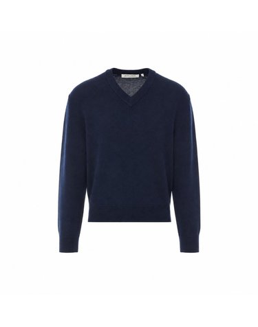 [해외직구] 26 F/W 선플라워 문 메리노 울 스웨터 30393/NAVY B0012363470