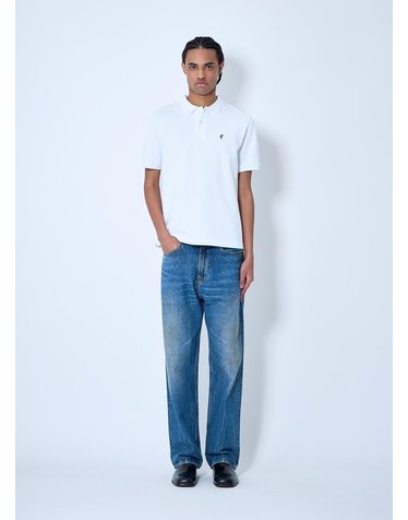 [해외직구] 25 S/S 노아 피케 폴로 셔츠 KN216SS25WHT B0111576686