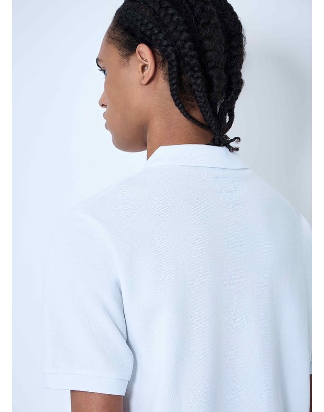 노아 [해외직구] 25 S/S 노아 피케 폴로 셔츠 KN216SS25WHT B0111576686 착용컷