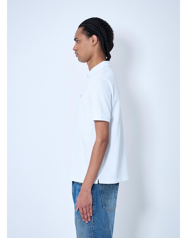 노아 [해외직구] 25 S/S 노아 피케 폴로 셔츠 KN216SS25WHT B0111576686 착용컷