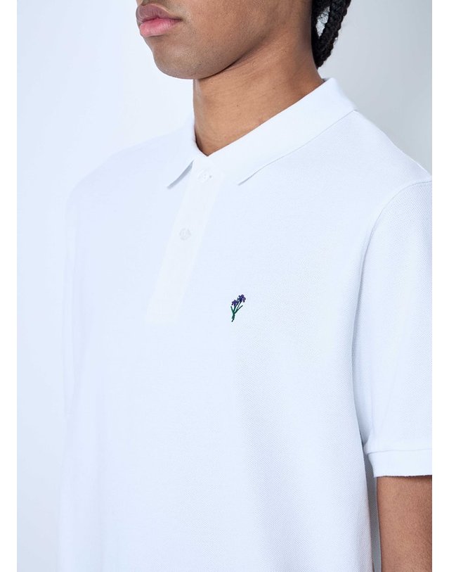 노아 [해외직구] 25 S/S 노아 피케 폴로 셔츠 KN216SS25WHT B0111576686 착용컷