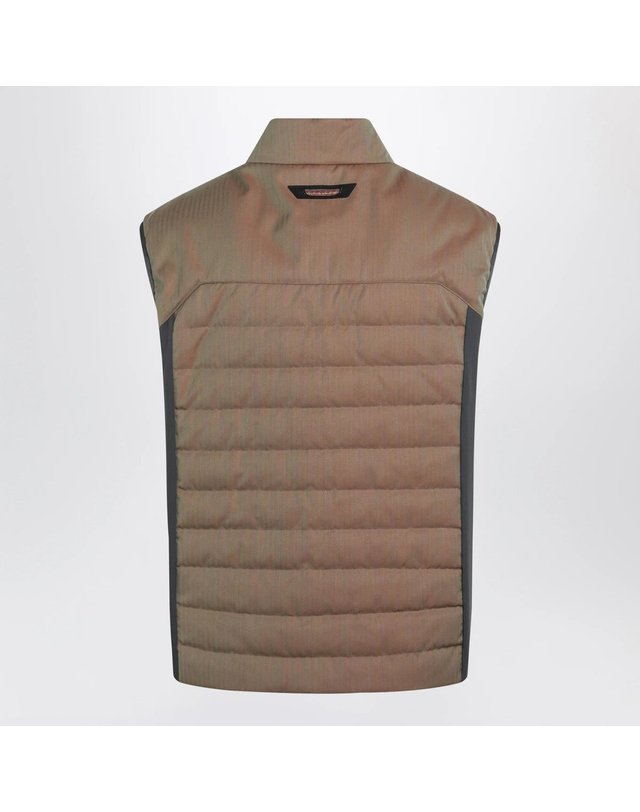 씨세 [해외직구] 26 F/W 시즈 INTREPID 무지개 TECHWOOL 패딩 베스트 OS083TN645-R11 B0052327130 착용컷