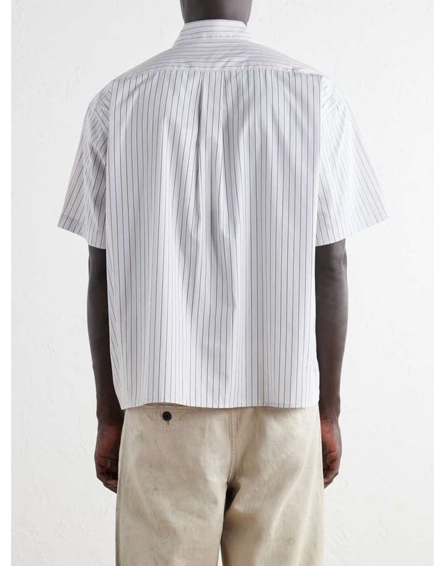 앙팡리쉬데프리메 [해외직구] 앙팡 리쉬 데프리메 스트라이프 COTTONOXFORD 셔츠 04-0255 B0082284628 착용컷