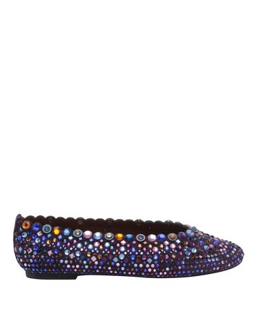 [해외직구] 26 F/W 커트 가이거 쥬얼 크랙 발레슈즈 플랫슈즈 5807990209/PURPLE B0012276424