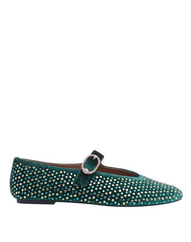 [해외직구] 26 F/W 커트 가이거 메이페어 플랫슈즈 발레슈즈 6082571789/DARK GREEN B0012334748