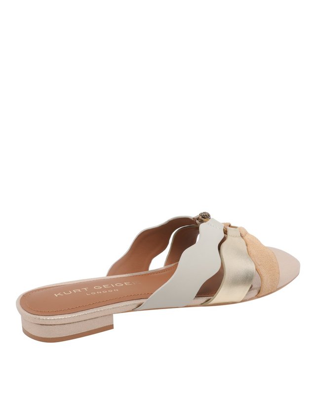커트가이거 [해외직구] 26 S/S 커트 가이거 썬 플랫슈즈 샌들 5595266129/GOLD B0011965227 착용컷