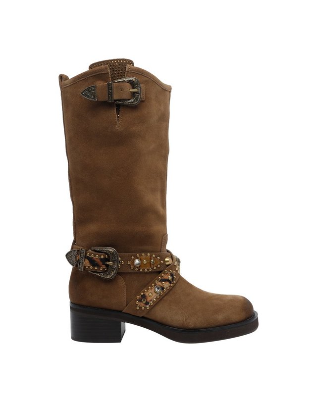 커트가이거 [해외직구] 26 F/W 커트 가이거 웨스턴 미드 바이커 부츠 5852639209/BROWN/OTHER B0012249090 착용컷