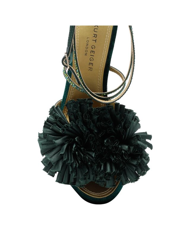 커트가이거 [해외직구] 26 F/W 커트 가이거 POM 펌프스 샌들 6140371069/DARK GREEN B0012506315 착용컷