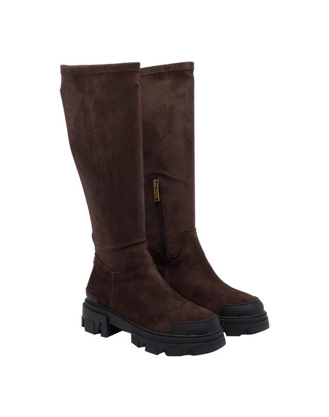 커트가이거 [해외직구] 26 F/W 커트 가이거 STOMP 양말 KNEE 부츠 6149731029/DARK BROWN B0012506335 착용컷