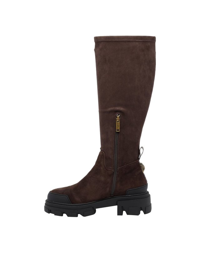 커트가이거 [해외직구] 26 F/W 커트 가이거 STOMP 양말 KNEE 부츠 6149731029/DARK BROWN B0012506335 착용컷