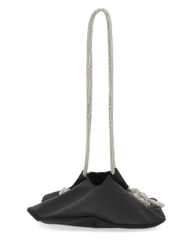 카라 [해외직구] 22 F/W 카라 UFO 숄더 백 HB335_0972BLACKSATIN B0040189669 착용컷