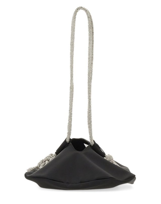 카라 [해외직구] 22 F/W 카라 UFO 숄더 백 HB335_0972BLACKSATIN B0040189669 착용컷