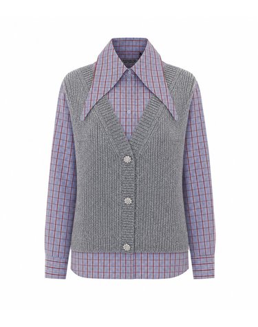 [해외직구] 26 F/W 에센셜 앤트워프 KUTE 믹스 셔츠 KUTE/K1MM B0012287783