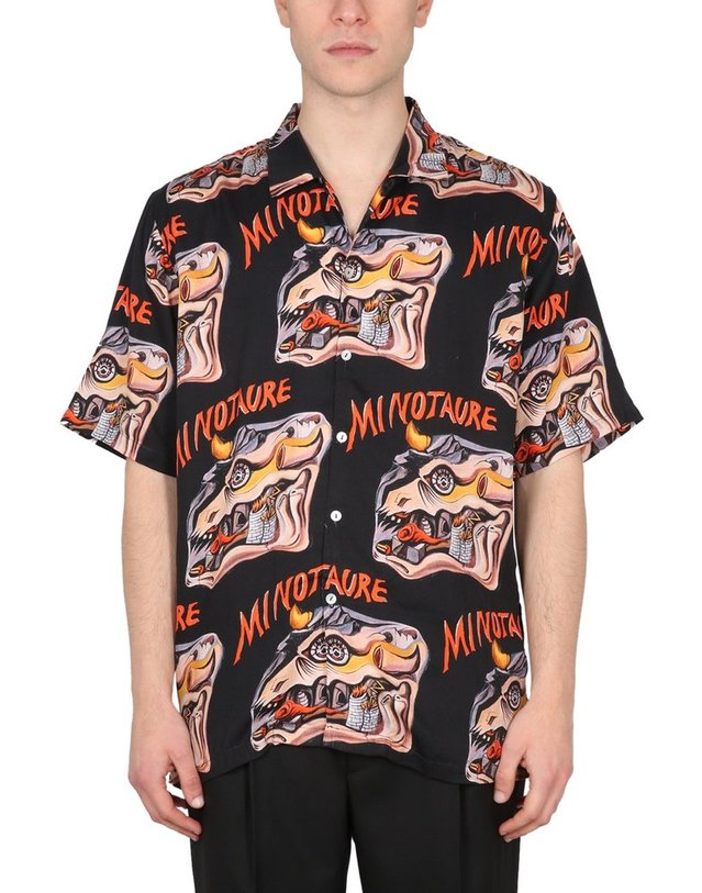엔드리스 조이 [해외직구] 23 S/S 엔드리스 조이 MINOTAURE 셔츠 MINOTAUR_BLACK B0040450008 착용컷