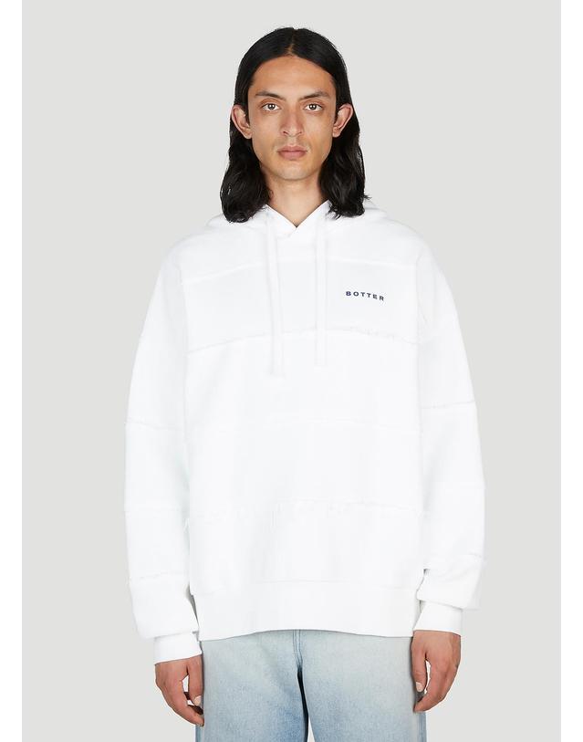 보터 [해외직구] 23 S/S 보터 RAW 엣지 로고 후드 맨투맨 6017A J006 WHITE TONAL STRIPE B0110809946 착용컷