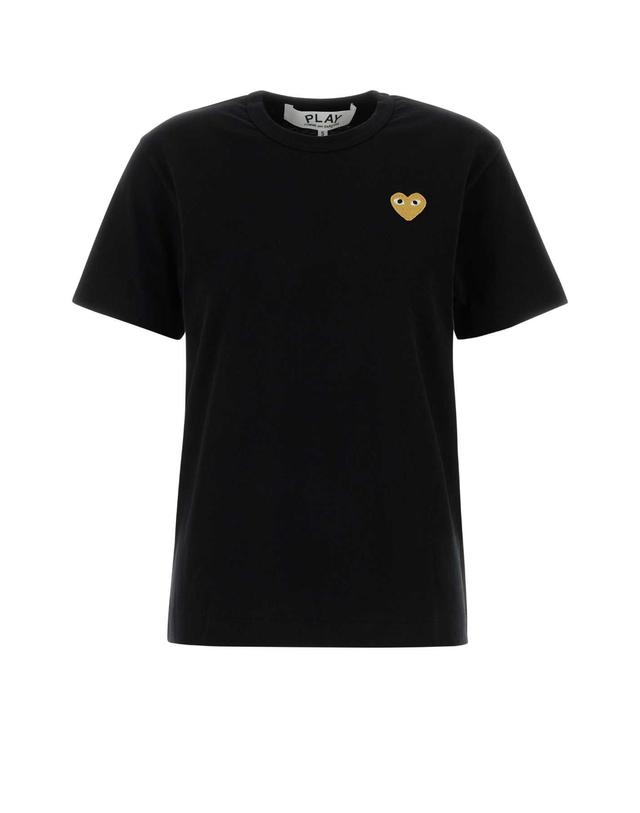 꼼데가르송 플레이 [해외직구] 꼼데가르송 플레이 RTW AXT216051 BLACK B0441887140 착용컷