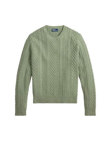 [해외직구] 랄프로렌 ARANKNIT COTTONLINEN 점퍼 710B17977001 B0192308820