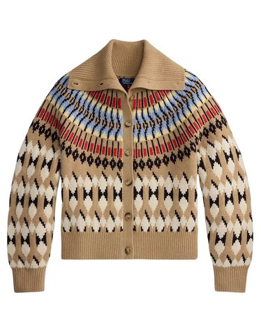 [해외직구] 랄프로렌 GEOMOTIF WOOLCASHMERE 가디건 211B17730001 B0192337570