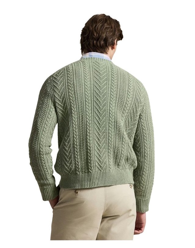 랄프로렌 [해외직구] 랄프로렌 ARANKNIT COTTONLINEN 점퍼 710B17977001 B0192308820 착용컷