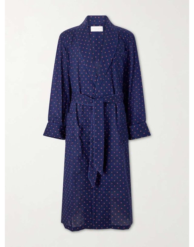 데렉 로즈 [해외직구] 26 F/W 데렉 로즈 넬슨 109 프린트 코튼 로브 5505-NELS109 B0082025969 착용컷