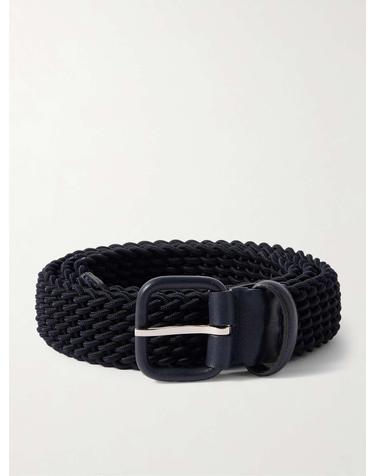 [해외직구] 샤르베 레더 우븐 코드 벨트 BELT B0081441438