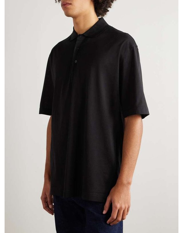 샤르베 [해외직구] 샤르베 코튼 폴로 셔츠 SHORT SLEEVE POLO B0082120284 착용컷
